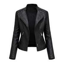 Chaqueta de Piel Acolchada para Mujer - Voug