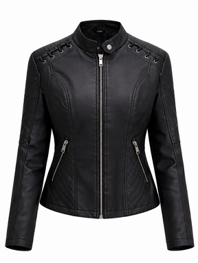 Chaqueta de Piel Acolchada para Mujer - Voug