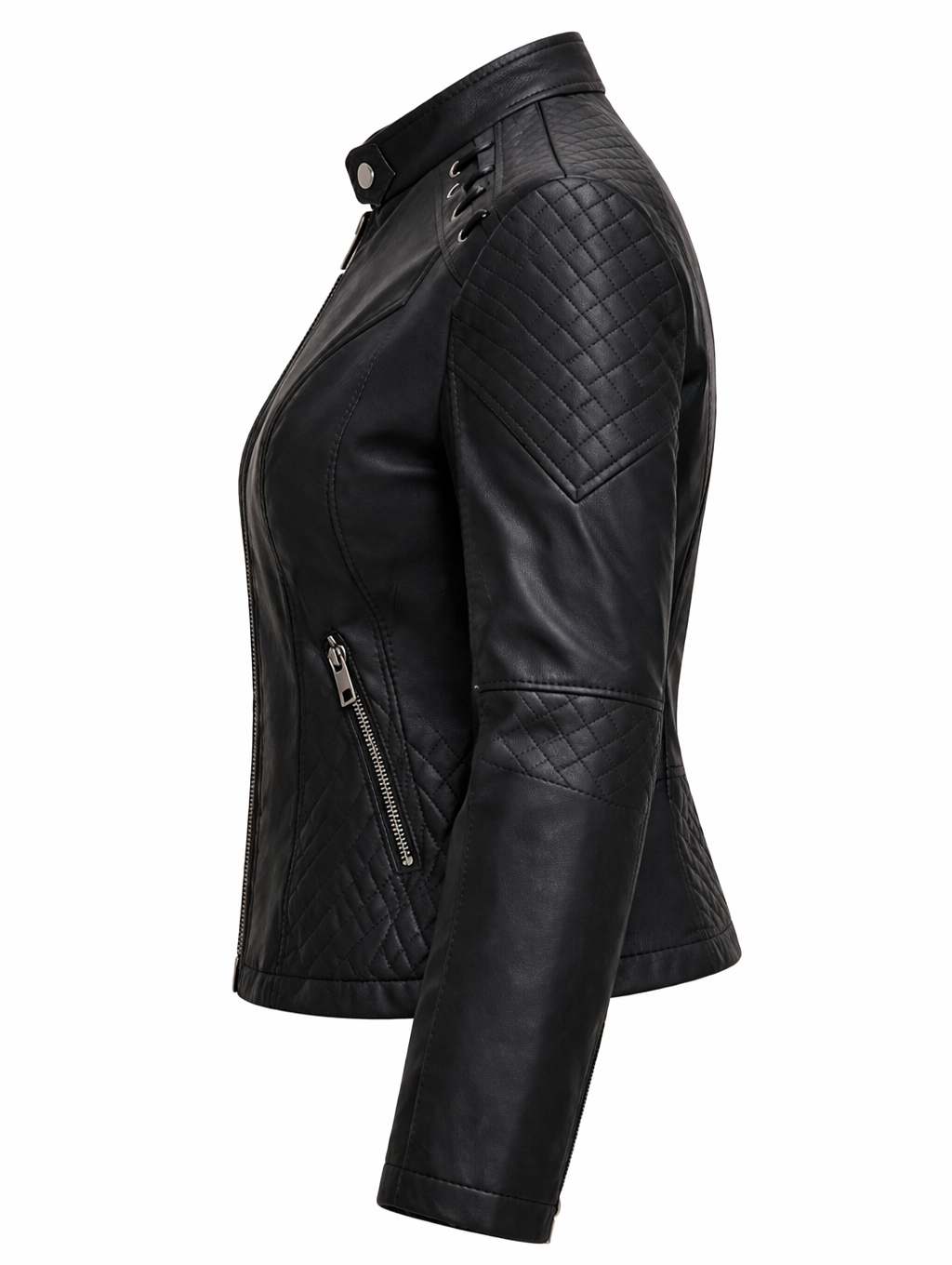Chaqueta de Piel Acolchada para Mujer - Voug