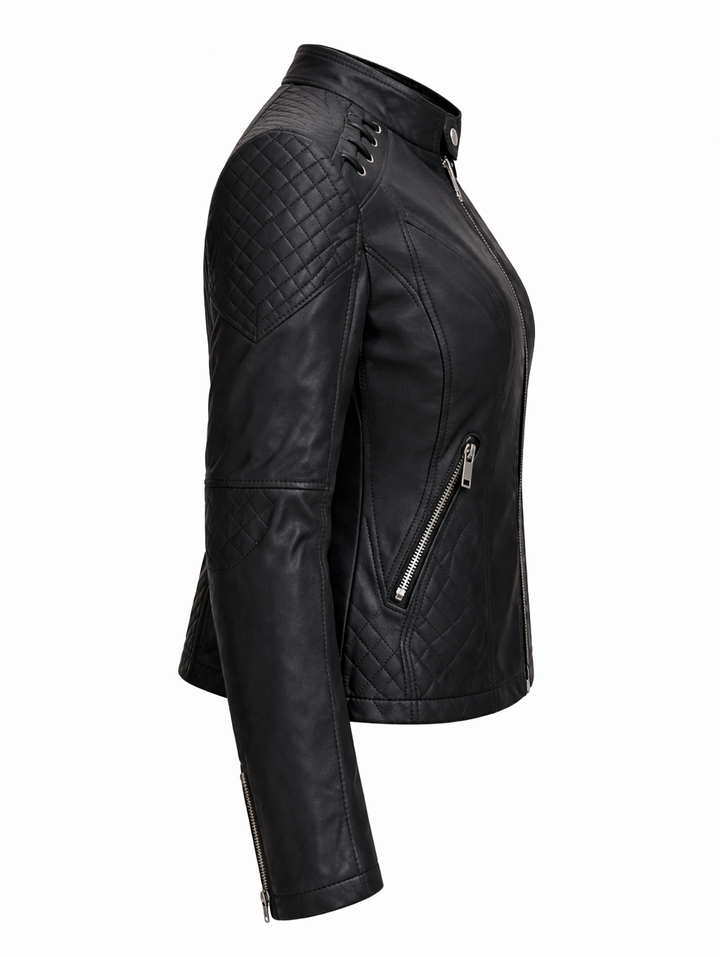 Chaqueta de Piel Acolchada para Mujer - Voug