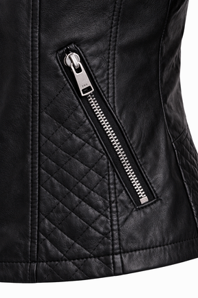 Chaqueta de Piel Acolchada para Mujer - Voug