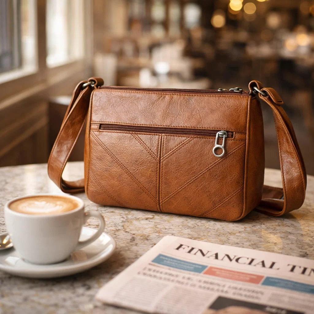 Bolso Bandolera de Piel para Mujer - Chic Style