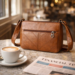Bolso Bandolera de Piel para Mujer - Chic Style