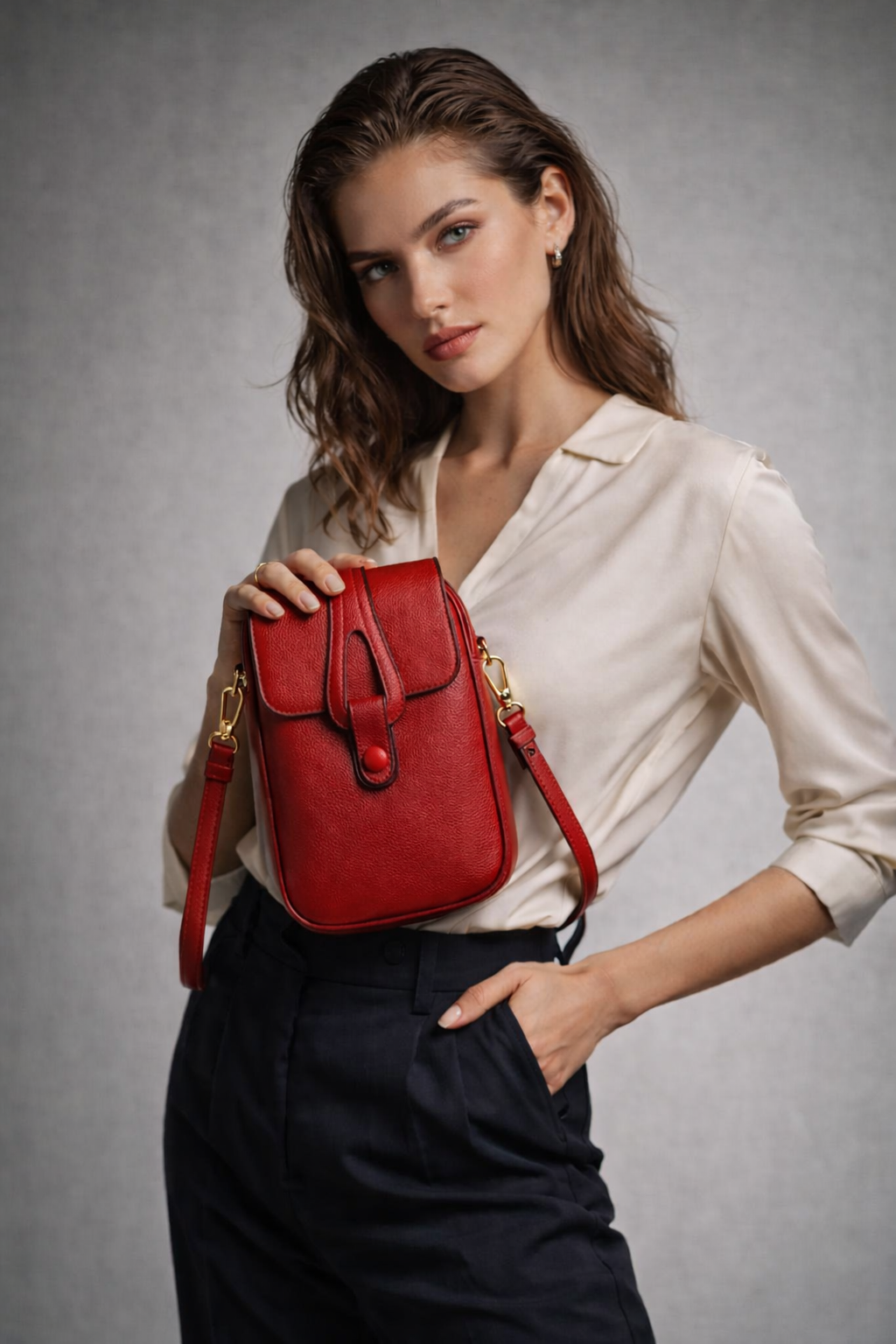 Bolso Bandolera de Piel para Mujer - Vivace Harmony