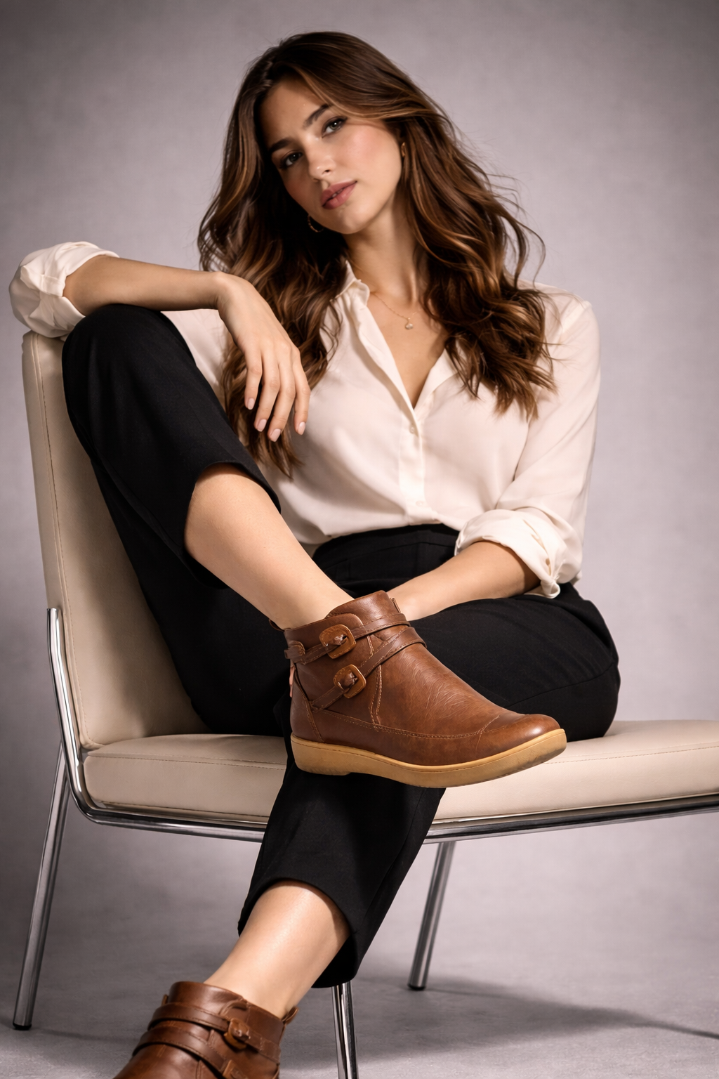 Botines de Piel Cómodos para Mujer - ComfortLeather