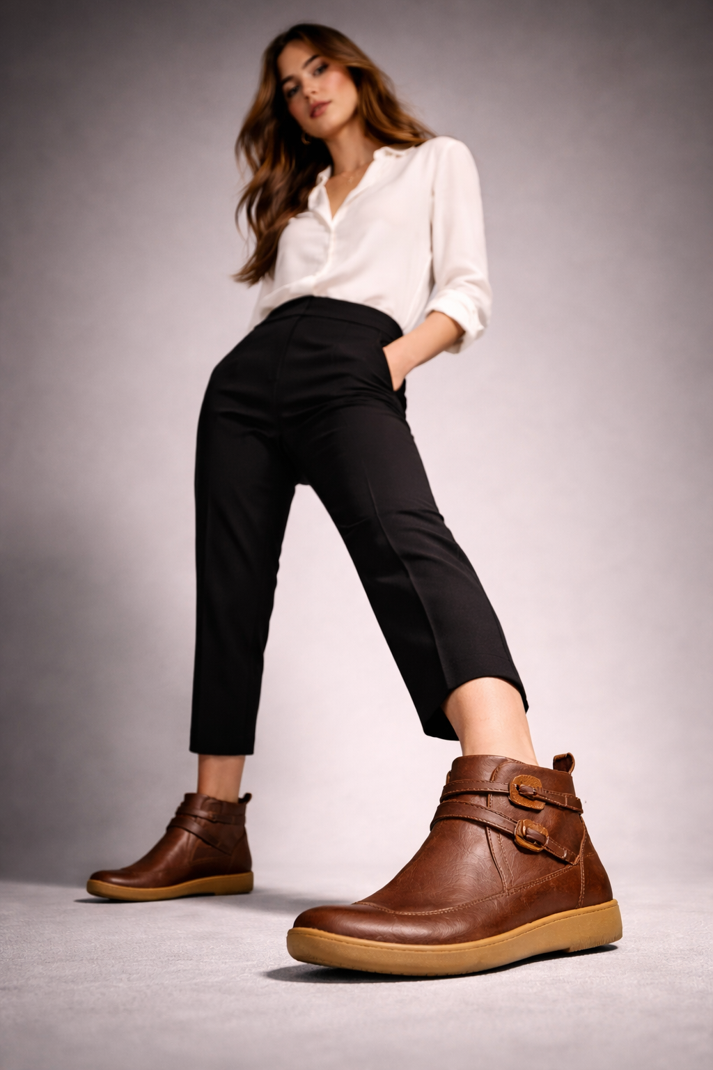 Botines de Piel Cómodos para Mujer - ComfortLeather