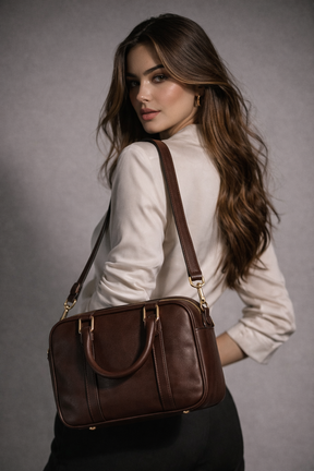 Bolso Trenzado de Piel Premium para Mujer - Darnley