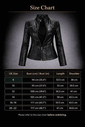 Chaqueta de Piel Acolchada para Mujer - Sentinels