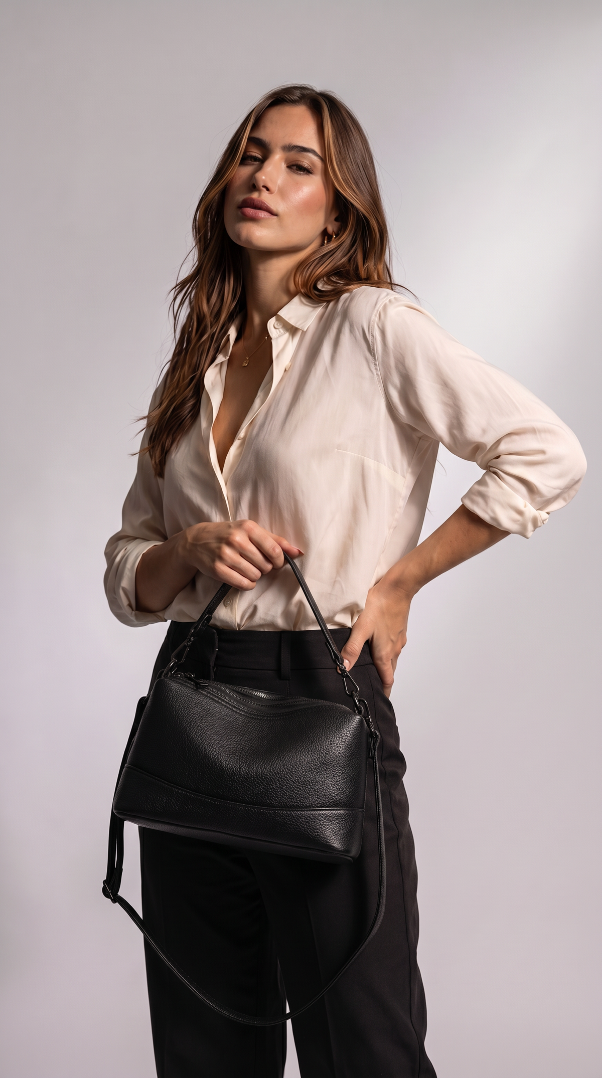Bolso Bandolera de Piel para Mujer - Selena