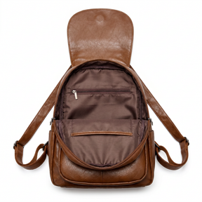 Mochila de Piel Italiana para Mujer - Eco