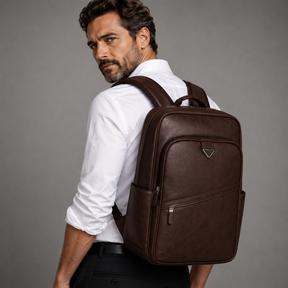 Mochila de Piel para Hombre - Survival