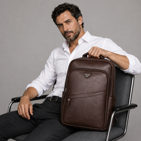 Mochila de Piel para Hombre - Survival